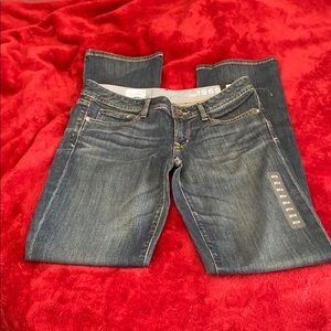 The Gap Jeans (New) Size 27/4 Real Straight
